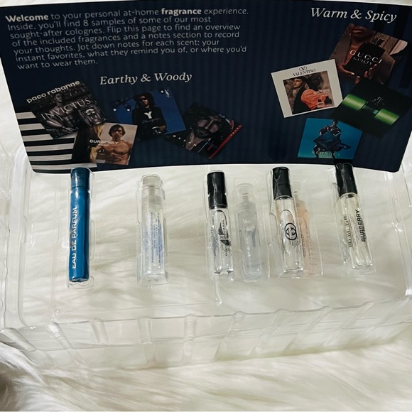 SEPHORA FAVORITES Mens Cologne Sampler Set + Shaving Bag 8 Scents No Certificate - Picture 4 of 4